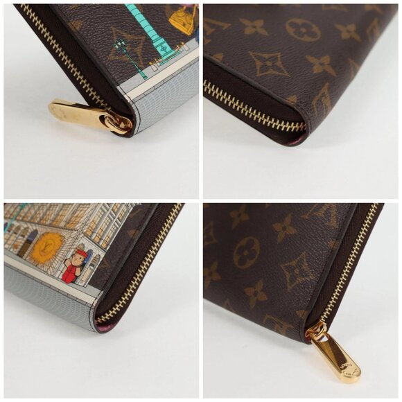 LOUIS VUITTON Monogram Vivienne Zippy Wallet Long Wallet - Picture 15 of 15